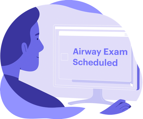 Air way Exam Schedule